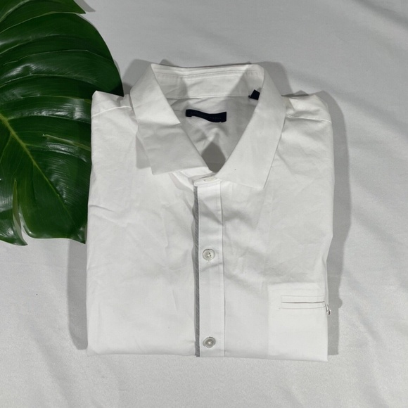 NWD ZACHARY PRELL [ XL‎ ] Baumann Regular Fit Button Down Shirt White - Picture 4 of 12